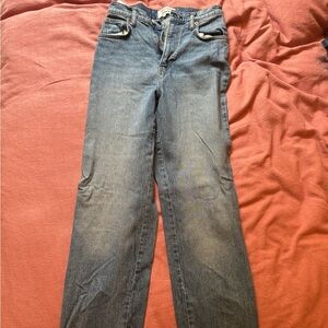 Reformation elan high rise straight jeans size 26